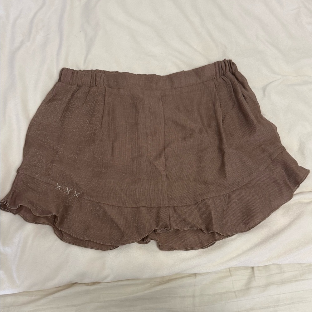 Moodstories Brown Women's Skirt